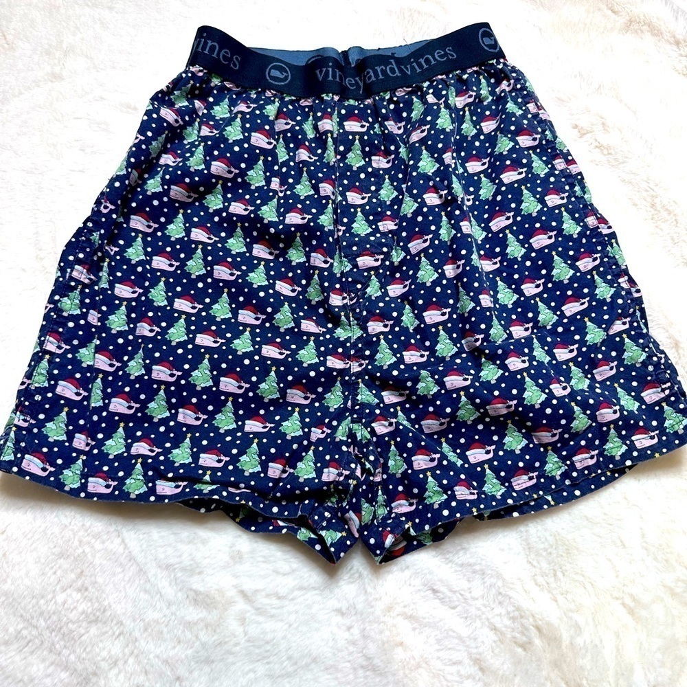 Vineyard Vines Boy Christmas boxer